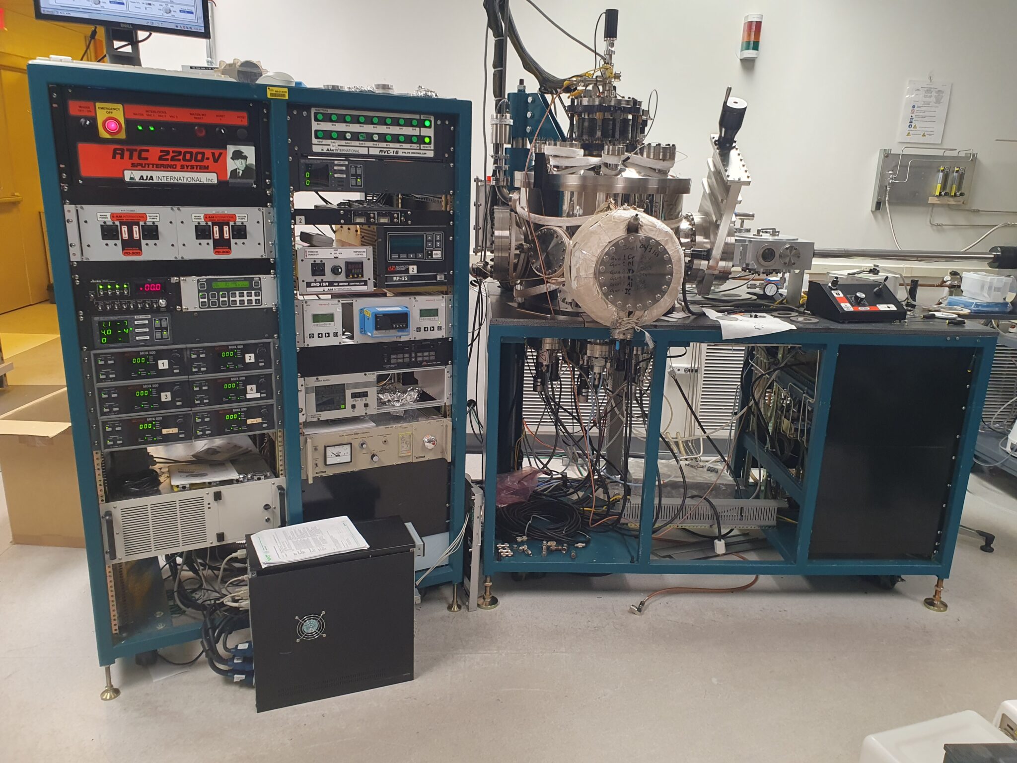 CECS 6-Gun Sputtering System - Research Cleanroom